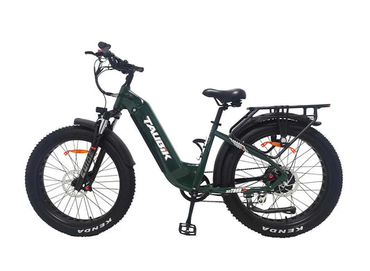 TAUBIK Tour Step-Through Electric FAT Bike 26" (Charcoal)