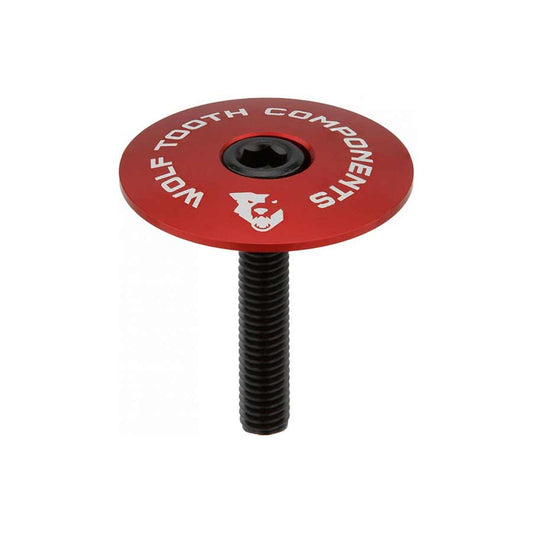 Wolf Tooth Components Top Cap Red Ultralight