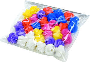 49N spoke ornaments multi-colour (30pcs)