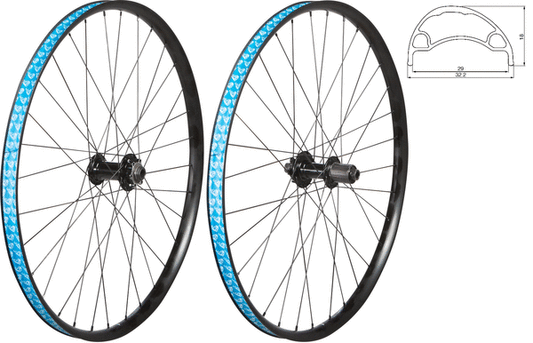 49N Rear Wheel 27.5" Boost Rear Disc (Black)