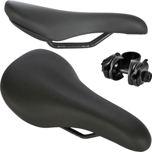 49N Youth Perch Saddle :130mm (Black)