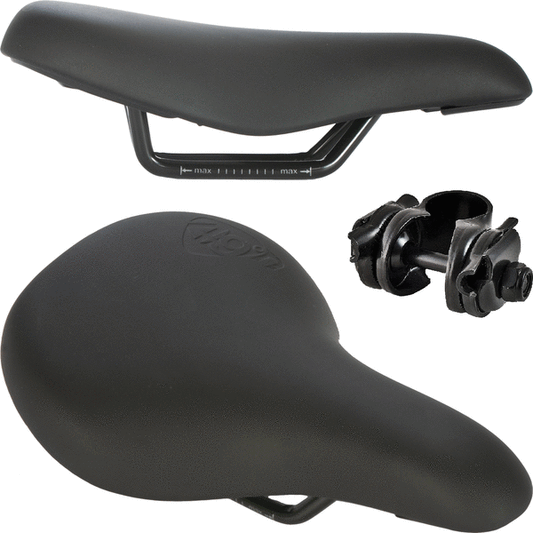 49N Kids Perch Saddle: 130mm (Black)