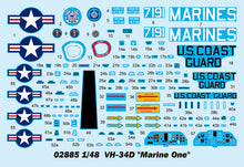 Trumpeter VH-34D ‘Marine One’ Helicopter 1/48 Model Kit