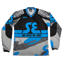 SE Bikes Jersey BikeLife XL (Black/Blue/Grey Camo)