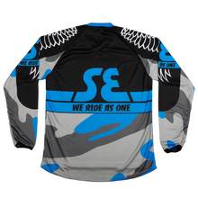 SE Bikes Jersey BikeLife M (Black/Blue/Grey Camo)