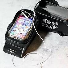 Bike Baggie - black bag / white logo