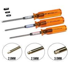 MIP Metric Hex Driver Ball Wrench Set (3)