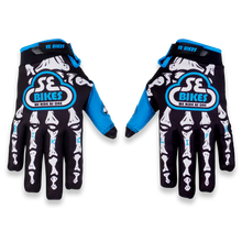 SE Bikes Life Skeleton Gloves (M)