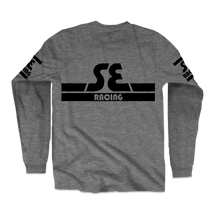 SE Bikes Racing Stripes LS T-Shirt (L) (Grey)