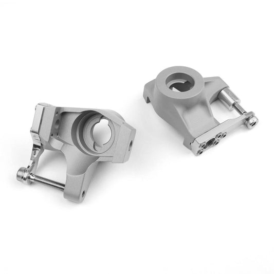 Vanquish Steering Knuckles: SCX10 II (Clear Anodized)