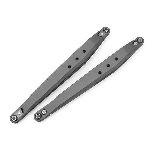 Vanquish Aluminum Trailing Arms: Yeti (Grey Anodized)