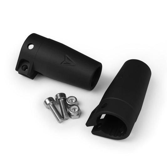Vanquish Aluminum Clamping Lockouts: Wraith/Yeti (Black Anodized)