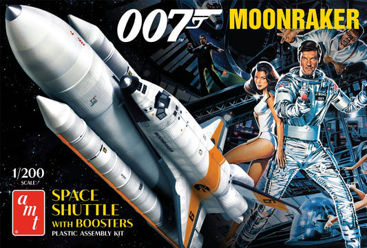 AMT James Bond “Moonraker” Shuttle w/Boosters 1/200 Model Kit
