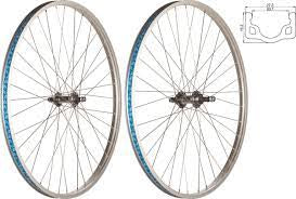 49N Front Wheel 26” x 1 3/8" Silver