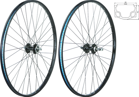 49N Front Wheel 29” Disc 15x110 (Black)