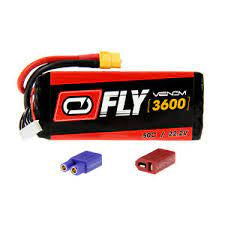 Venom Fly 3600mah 22.2V 6S 50C Lipo