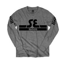 SE Bikes Racing Stripes LS T-Shirt (XL) (Grey)