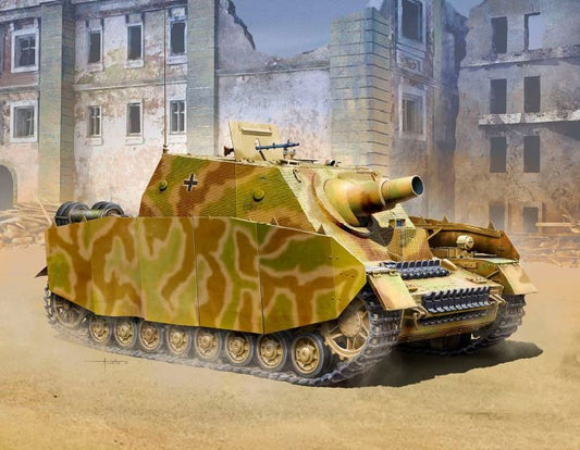 Academy 1/35 German Strumpanzer IV Brummbar Tank Model Kit