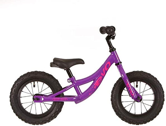 Evo Beep Beep Push Bike 12-1/2” Purpling Purple