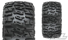 Pro-Line Trencher LP 3.8” All Terrain Tires MTD. on Raid Wheels: MAXX
