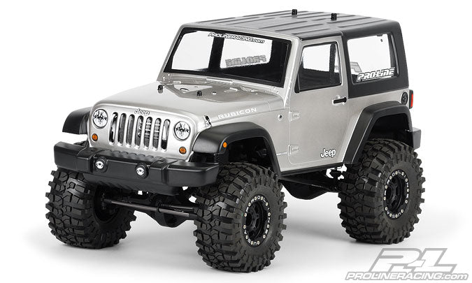 Pro-Line 2009 Jeep Wrangler Crawler Clear Body: 11.8