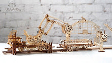 UGears Rail Mounted Manipulator - 354 pieces