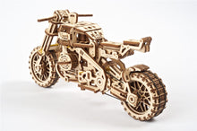 UGears Model Scrambler UGT-10 w/ Sidecar